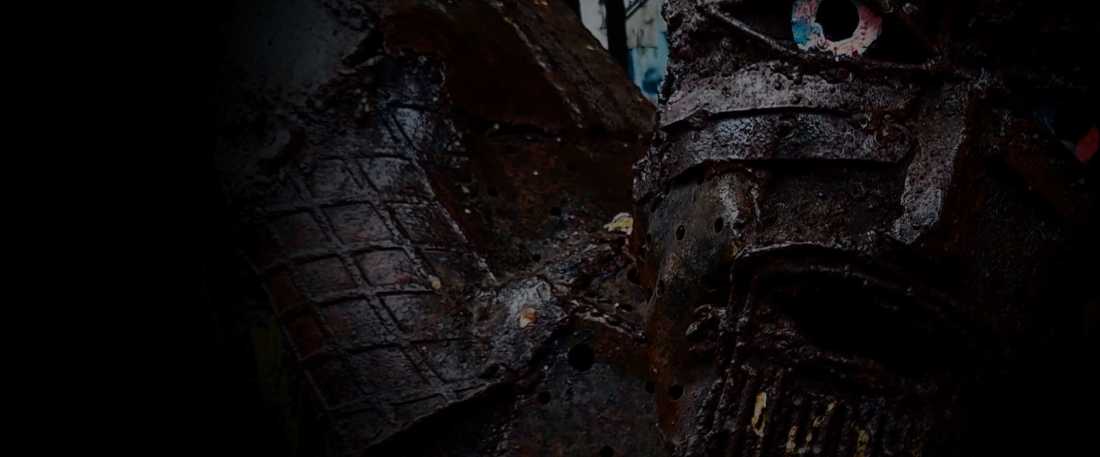 verlorener ritter in der Höhle